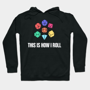 Roleplaying Game Dice | Board Gaming Graphic Hoodie